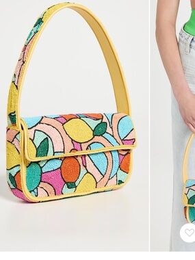 Staud Tommy beaded bag